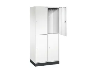 grootvolume garderobekast,HxBxD 1950x820x500mm,2x2vak.,vak B 360mm - 1
