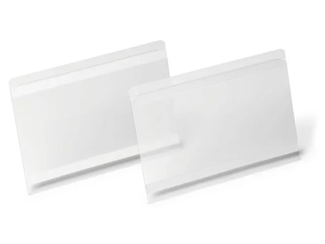 Zelfklevende documenthoes HARD COVER A5 liggend formaat 10 stuks