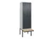 locker voor scheiding van kleding,HxBxD 2120x600x815mm,2vak