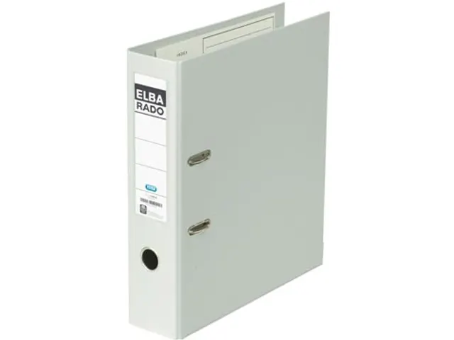 Rado Plast ordner, grijs, rug van 8 cm