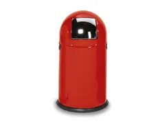 Push Afvalbak Staalplaat 40 Liter Hxd 730x415mm Rood