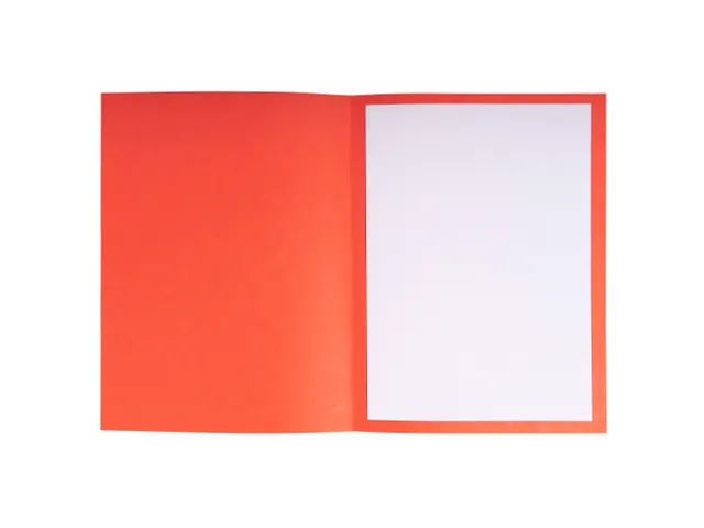 25 pleidooimappen "Voor/tegen" versterkt karton 25x32cm Rood