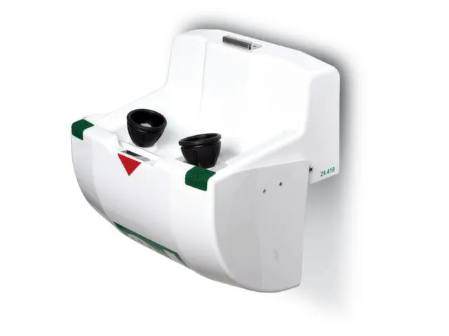 Oogdouche Bekken M. Deksel Schroefdraad 3/8 Buiten Abs Kunststof