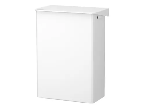 Afvalbak 6 liter aluminium wit AB 6 P ingo-man versie