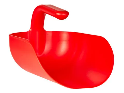 Hygiëne handschep Rood ergonomisch 2L