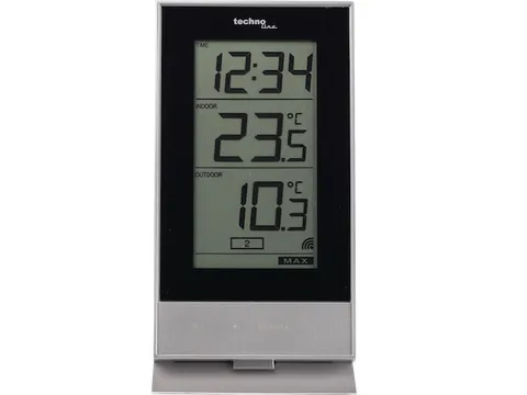 Thermometer Technoline WS 9900 85x166x56 mm wit met 1 buitensensor