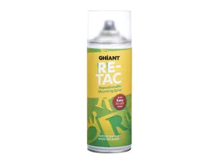 Lijmspray Ghiant High-Tac re-positioneerbaar 400ml - 1