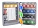 Sleutelkast metaal Pavo basic met cijferslot 130 haken 37x28x8cm grijs