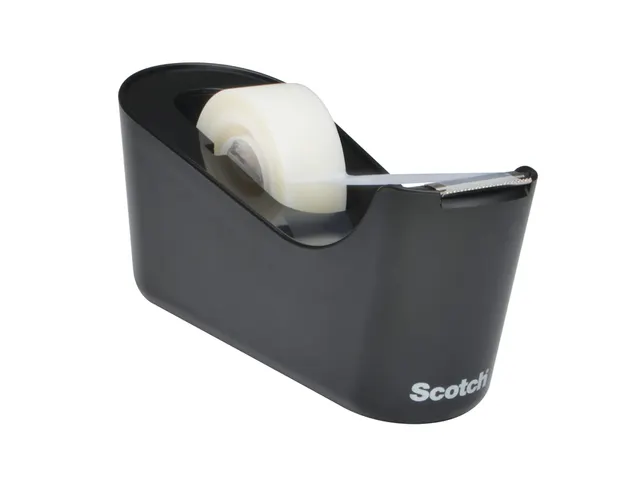 Dévidoir Scotch C18 noir + 1 rouleau Magic 33mx19mm