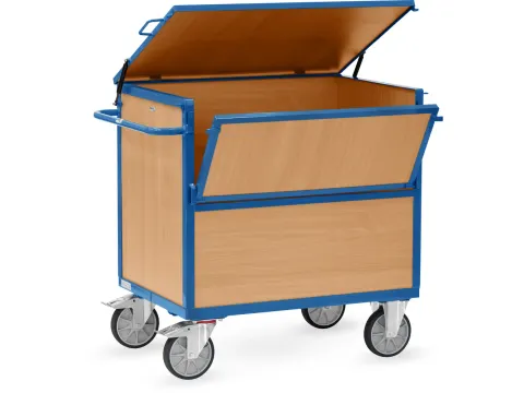 Bakwagens Met Houten Wanden 2853 600kg 1200x800mm Ral5007