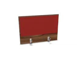 opzetpaneel bureau aanbouw achter NP-tiepolo nut BN4011-rood 800mm