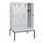 locker met bank,HxBxD 1950x1200x815mm,4vak,vak B 300mm,draaigrendel