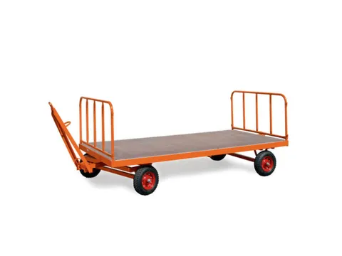 2stalen buiswanden,v. industrie-aanhanger,H 750mm