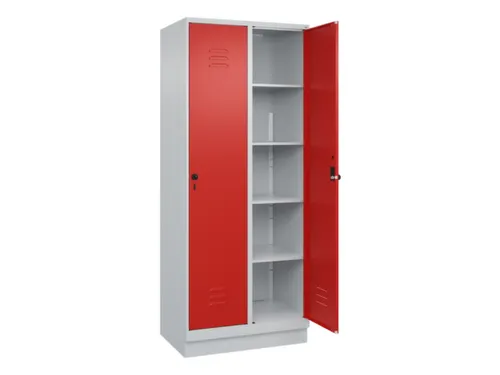 wasgoedverdeelkast,HxBxD 1950x800x500mm,vak B 400mm,draaigrendel
