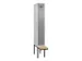 locker met bank,voor scheiding van kleding,HxBxD 2120x300x815mm,1vak