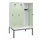 locker met bank,HxBxD 1950x1200x815mm,3vak,vak B 400mm,draaigrendel