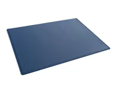 Schrijfonderlegger 650x500 mm met transparante cover PP Donkerblauw