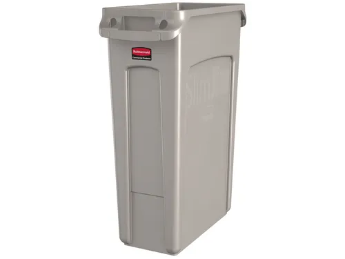 Afvalcontainer Slim Jim Grijs 87 Liter