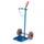 Flessenkar,draagverm. 100kg,propaangas 33kg fles,m. ketting,RAL5010
