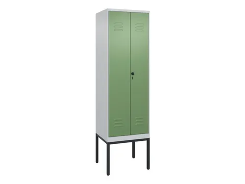PBM-locker,HxBxD 2120x600x500mm,2vak,vak B 300mm,draaigrendel