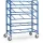 Eurobakkenwagen 1383 250kg 1250x610mm 5 Etages Open Frame Ral5007