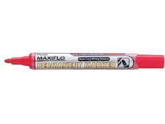 Viltstift Pentel NLF50 maxiflo rond rood 1.5-3mm