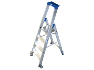 Verrijdbare Boktrap Aluminium L 1 71m 4treden - 2