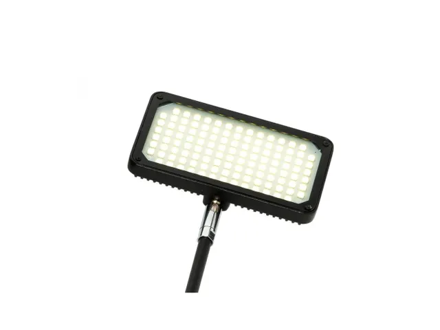 Wand LED 116 Zwart stekker zijkant