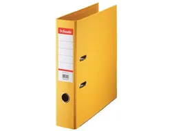 Ordner N1 Power Rugbreedte 80mm Geel A4