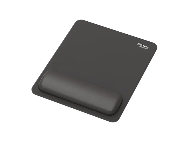 Muismat met polssteun Fellowes Breyta zwart 20x24cm