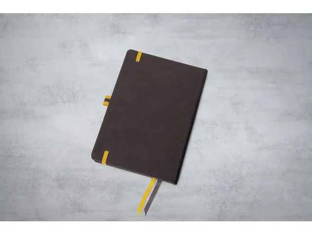 Weekagenda Linescape A5 2026 (EN) donkergrijs Hardcover verticale inde