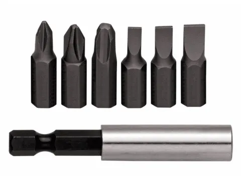 R33005007 Bit-Box 1/4 PH+SL+porte-embouts magnétique 7pièces