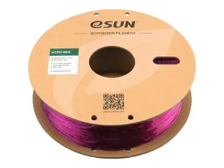3D Printer Filament eTPU-95A eSun 1.75mm Transparant Paars 1kg - 2