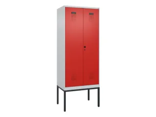 PBM-locker,HxBxD 2120x800x500mm,2vak,vak B 400mm,draaigrendel - 2