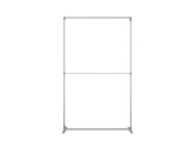 FlexFrame Modulair systeem beurswand 120x200cm Zilver frame