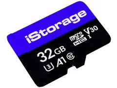 iStorage microSD card 32GB, 32 GB, MicroSDXC, Klasse 10, UHS-III, 100