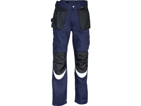 Cofra Bricklayer werkbroek, zwart/marineblauw, maat 44, per stuk