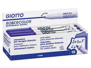 Robercolor whiteboardmarker, medium, ronde punt, 4mm blauw - 1