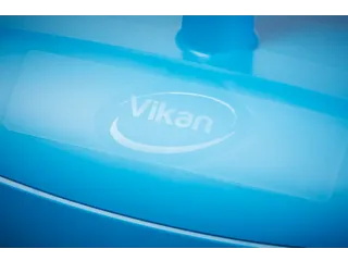 Vikan Hygiene stofblik + veger combinatieset alu steel 840mm Blauw - 4