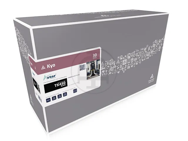 AS10450 Astar Kyocera TK450 FS toner zwart rebuilt 15.000pagina's chip