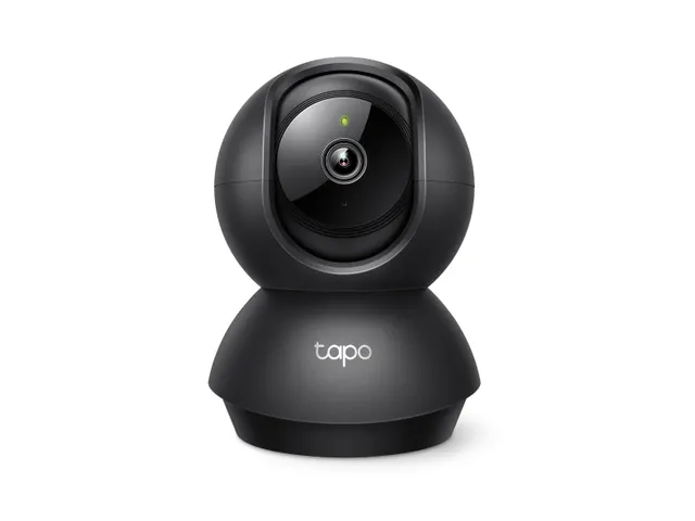 Tapo C201 Security Camera 1920x1080p 360 2.4GHz bedraad zwart