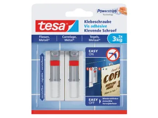 Klevende schroef Tesa tegels en metaal verstelbaar 3kg - 1