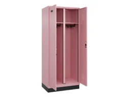 locker voor scheiding van kleding,HxBxD 1950x800x500mm,2vak