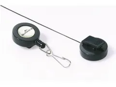 Legitmatiehouder Met Karabijnhaak Antraciet Grijs