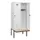 locker met bank,HxBxD 1950x800x815mm,2vak,vak B 400mm,draaigrendel