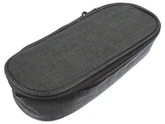 Etui Kangaro met inleg donker grijs ca 22x5x9cm