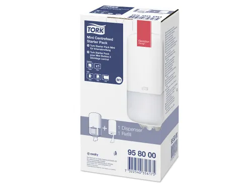 Tork 958000 Startpakket M1 Mini Centerfeed dispenser + refill
