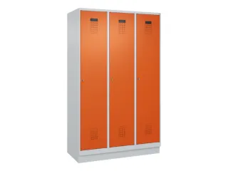 locker voor scheiding van kleding,HxBxD 1950x1200x500mm,3vak - 2