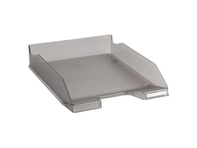 Brievenbak COMBO MID I grijs transparant