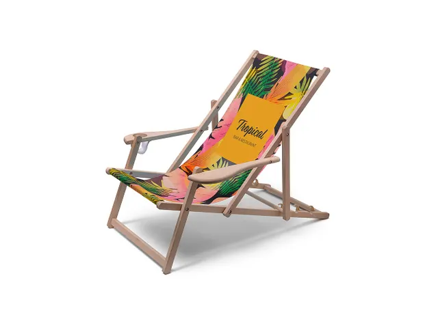 Print voor de Strandstoel Relax Comfort zonder logobanner